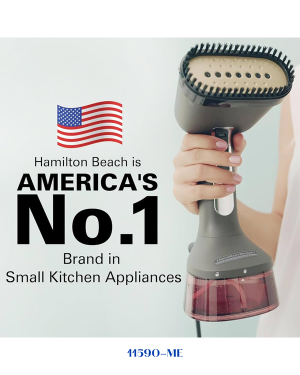 HAMILTON BEACH PROFESSIONAL HANDHELD GARMENT STEAMER 1740W