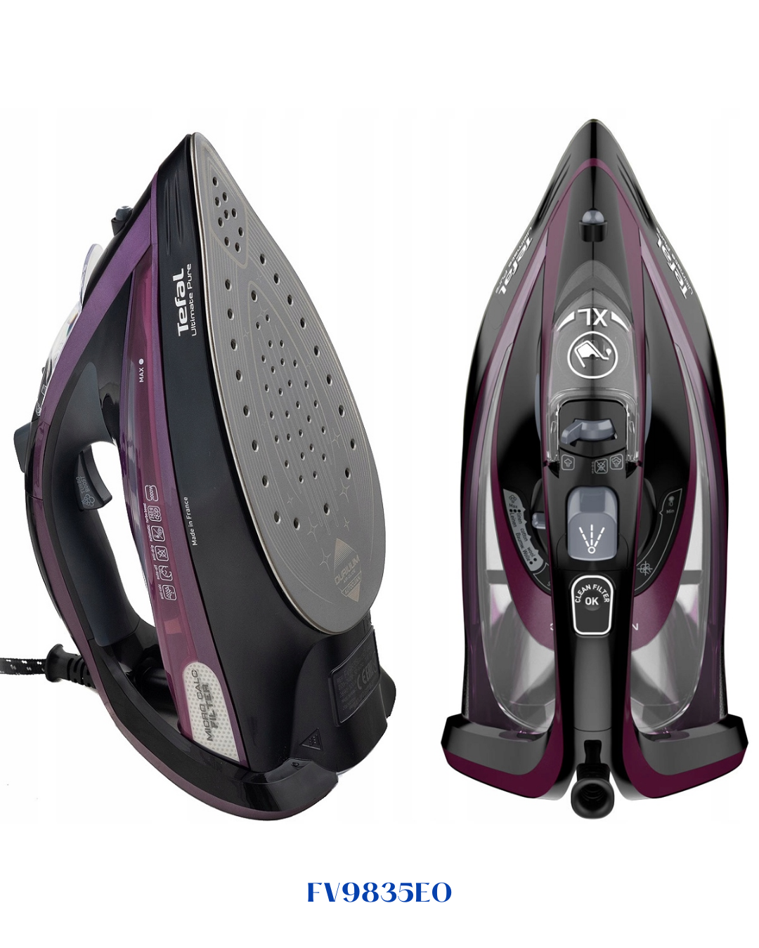 TEFAL ULTIMATE PURE FV9835E0 3000W-350مل