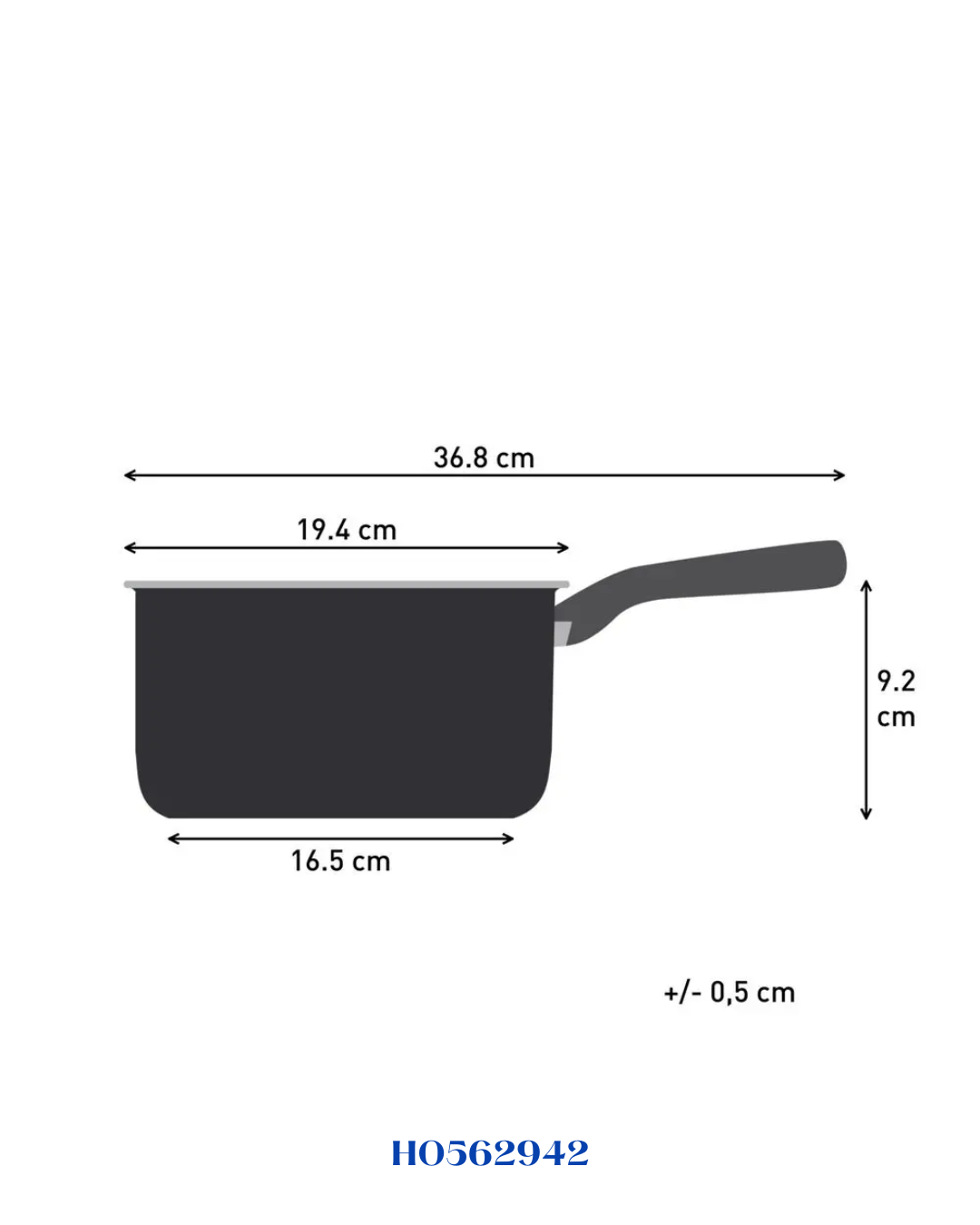 TEFAL SO'LIGHT SAUCEPAN, 18CM