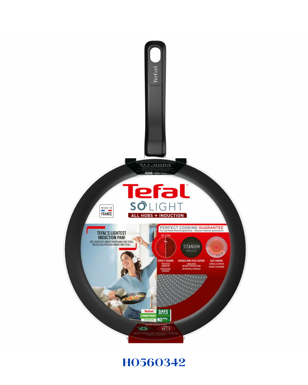 TEFAL SO'LIGHT FRYPAN, 22CM