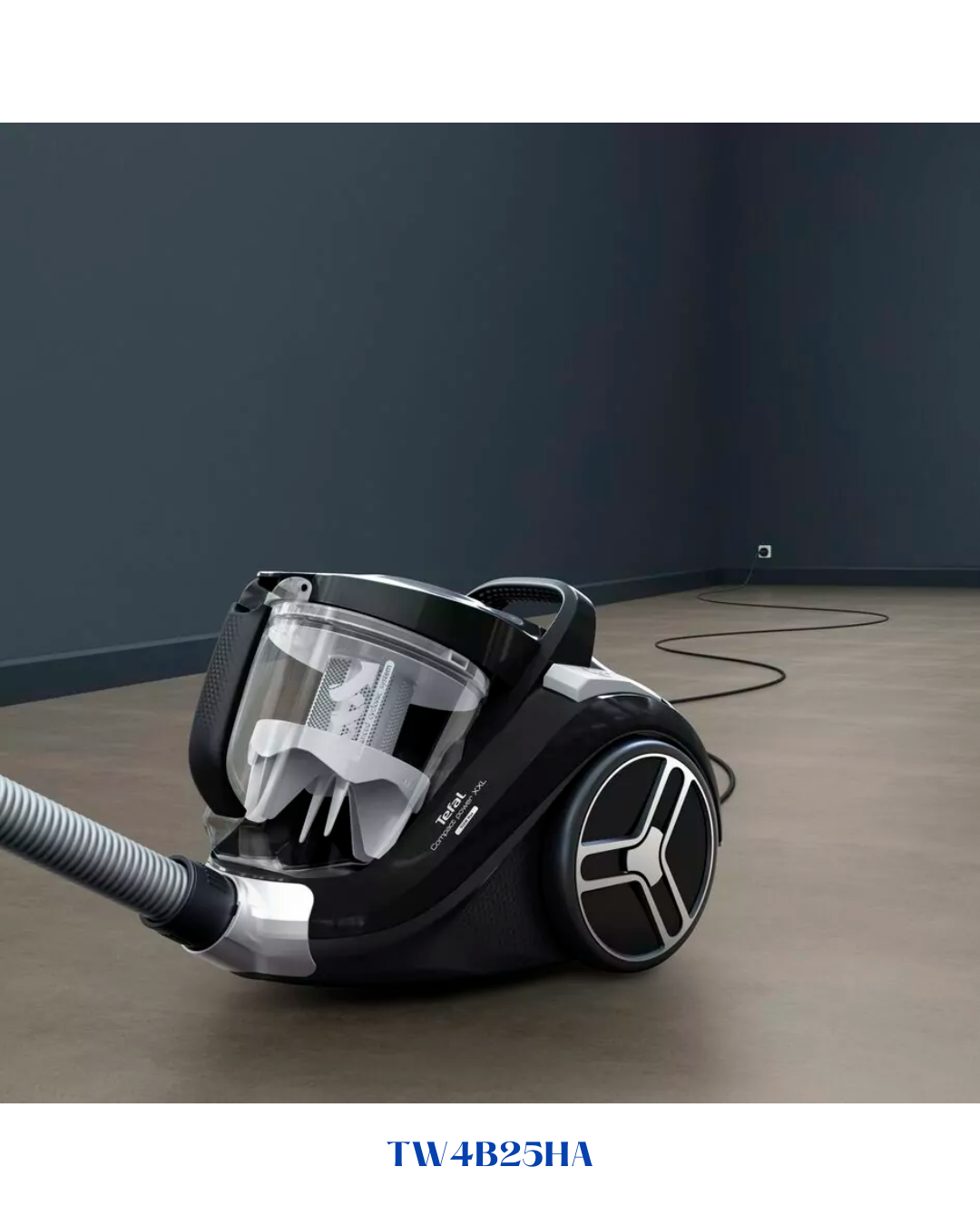 مكنسة كهربائية TEFAL COMPACT POWER XXL بدون كيس، 900 واط - 2.5 لتر