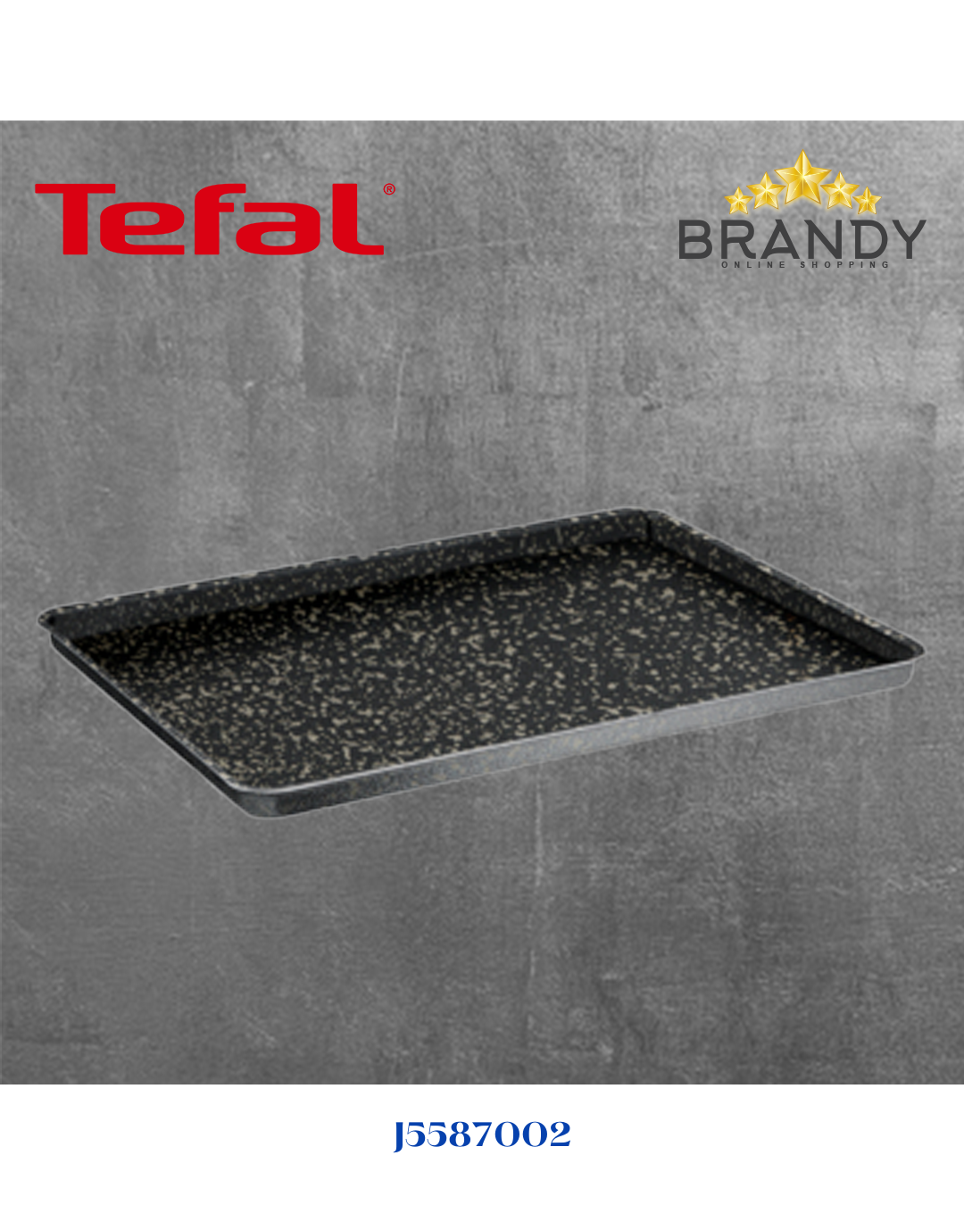TEFAL BLACK STONE BAKING TRAY 38 X 28 CM