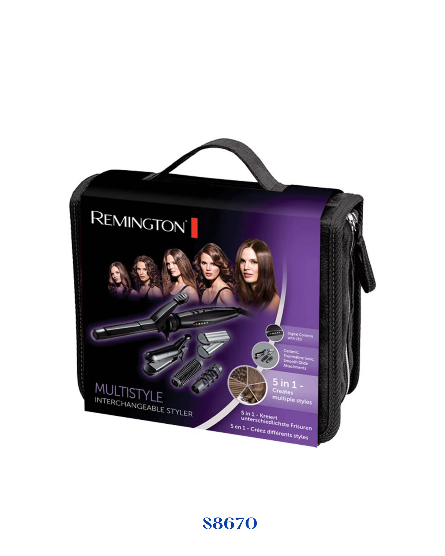 REMINGTON MULTISTYLE INTERCHANGABLE STYLER