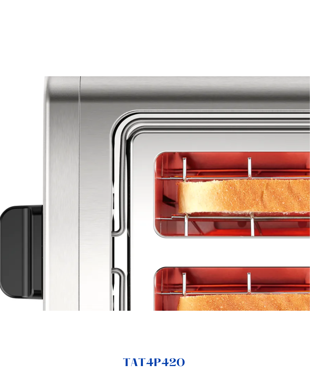 BOSCH COMPACT TOASTER DESIGNLINE STAINLESS STEEL 820-970W
