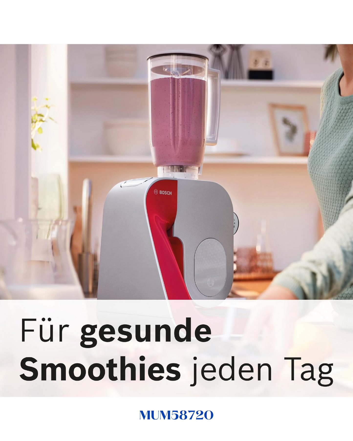 BOSCH KITCHEN MACHINE MUM 5 1000 W-3.9 L- ماكينة المطبخ بوش