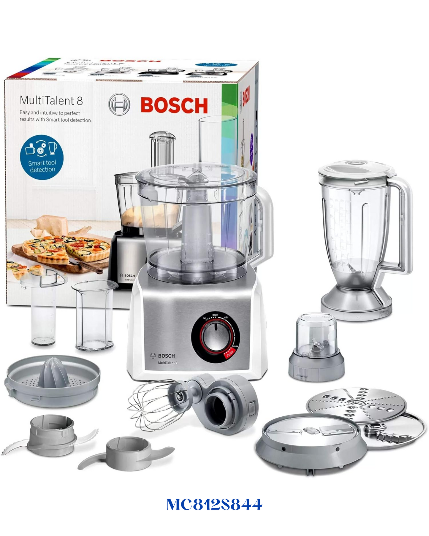 BOSCH محضرة طعام 1250 وات-3.9 لتر