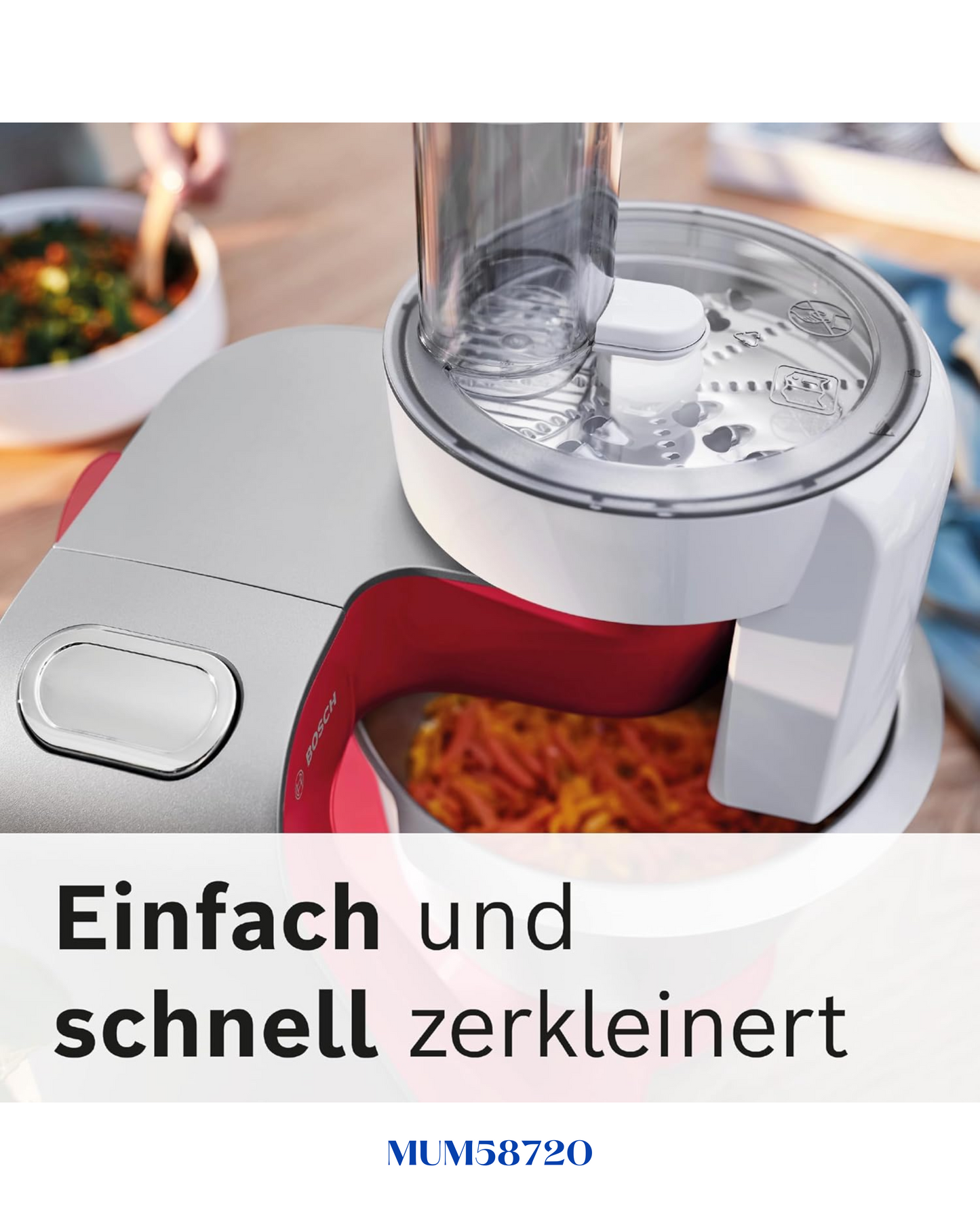 BOSCH KITCHEN MACHINE MUM 5 1000 W-3.9 L- ماكينة المطبخ بوش