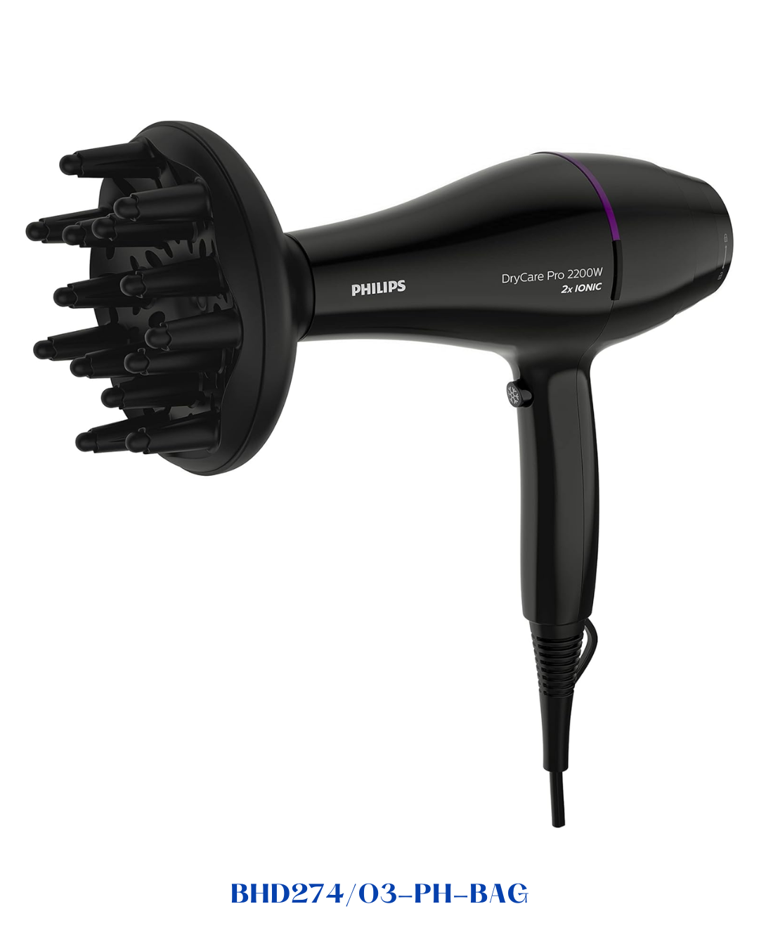 PHILIPS DRYCARE PRO HAIRDRYER-2200W