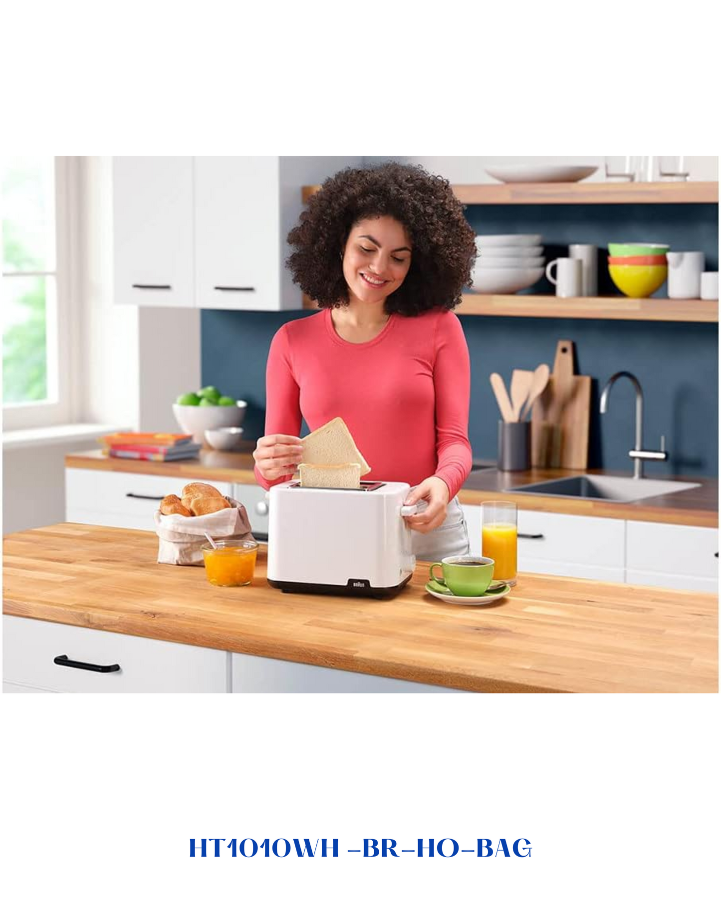 BRAUN BREAKFAST1 TOASTER 900W