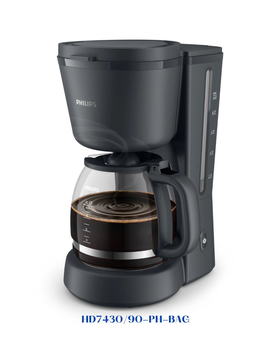 PHILIPS DRIP COFFEE MAKER 1.2L-1000W