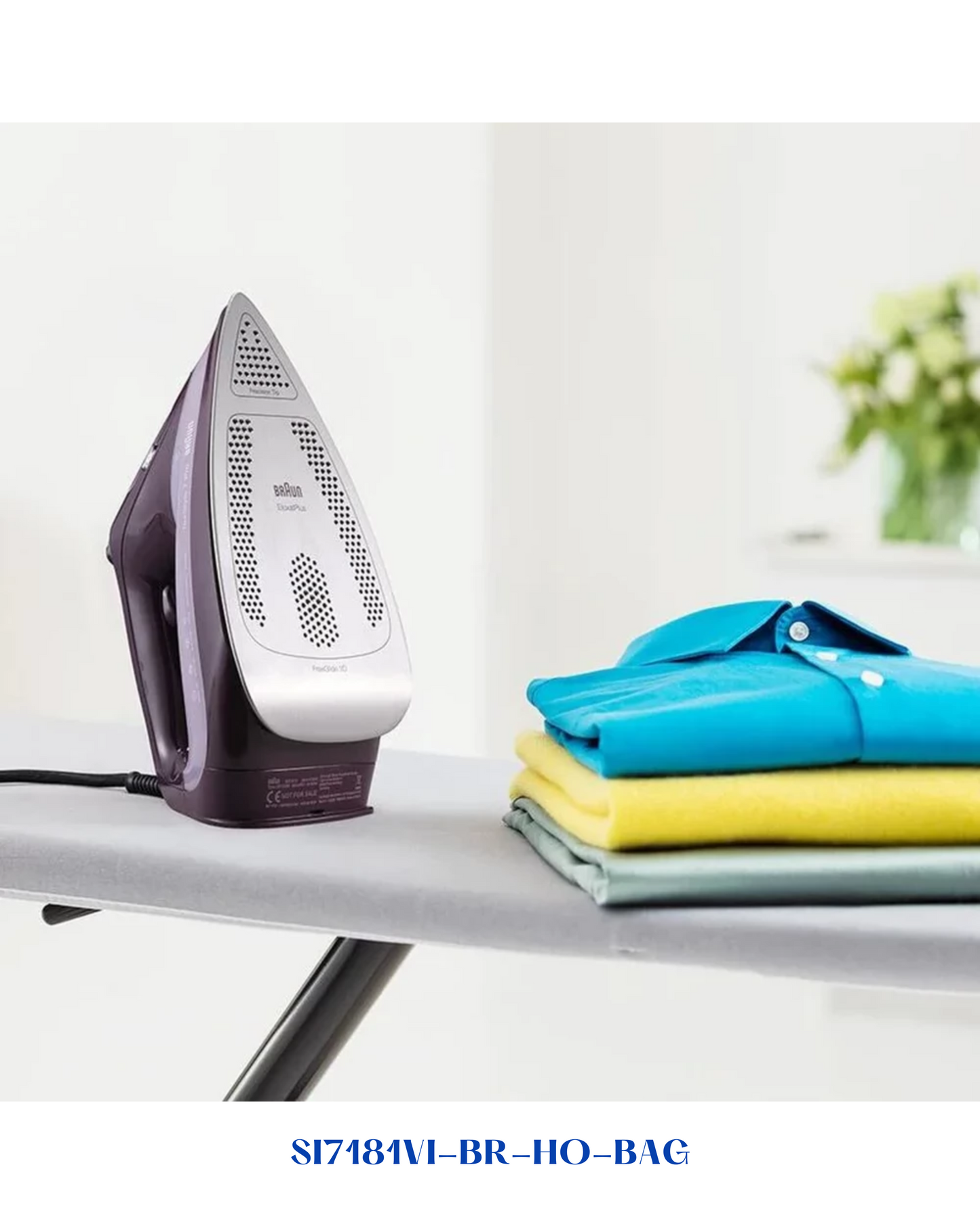 BRAUN TEXSTYLE 7 PRO STEAM IRON VIOLET 3100W