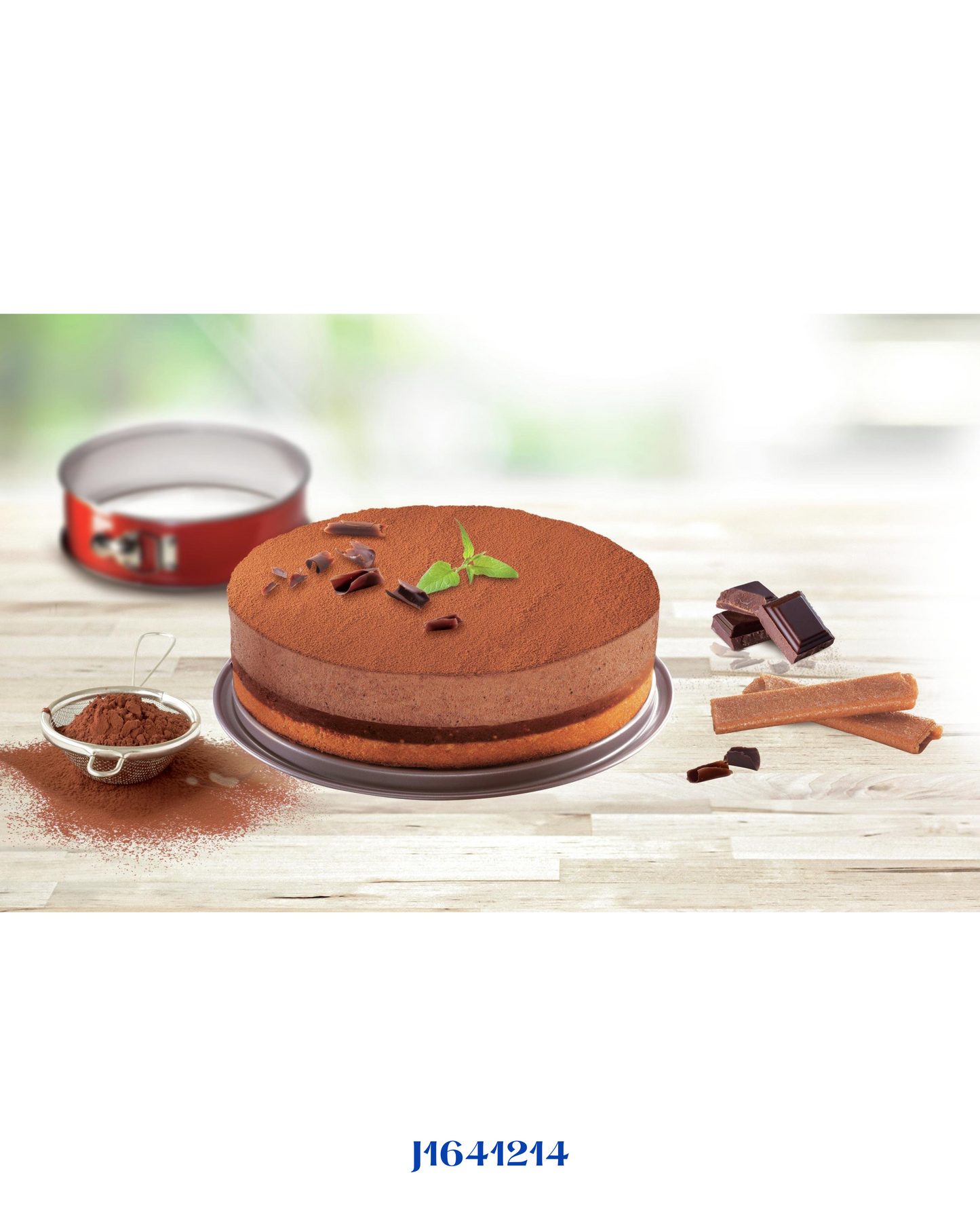 TEFAL DELIBAKE SPRINGFORM RED CARBON STEEL 23CM-قالب كيك تيفال