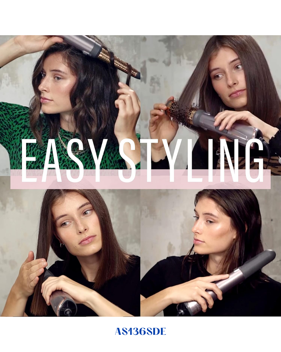BABYLISS AIR STYLE MULTI-FUNCTION HOT AIR STYLER-1000W
