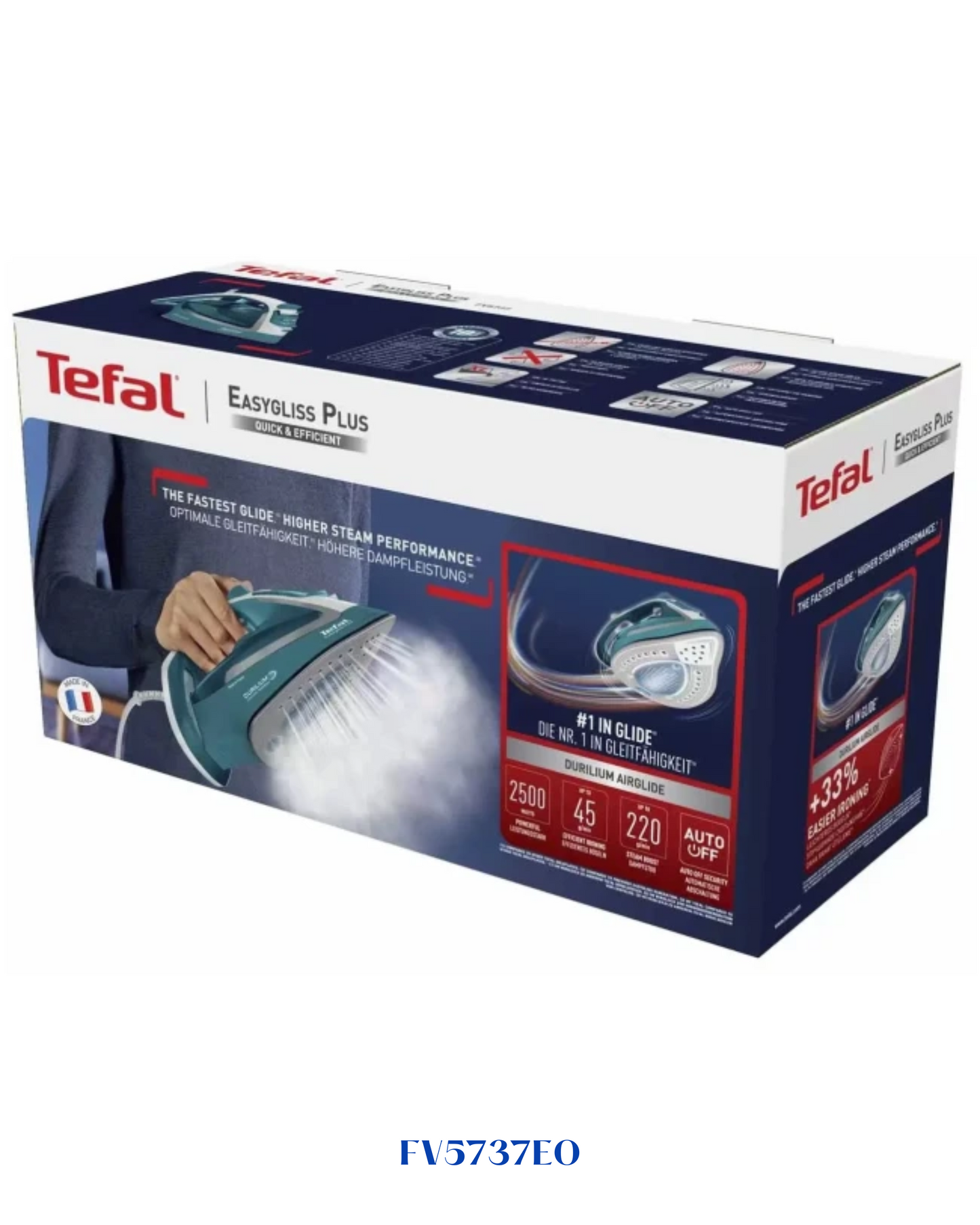 TEFAL EASYGLISS PLUS STEAM IRON 2500W-270ML