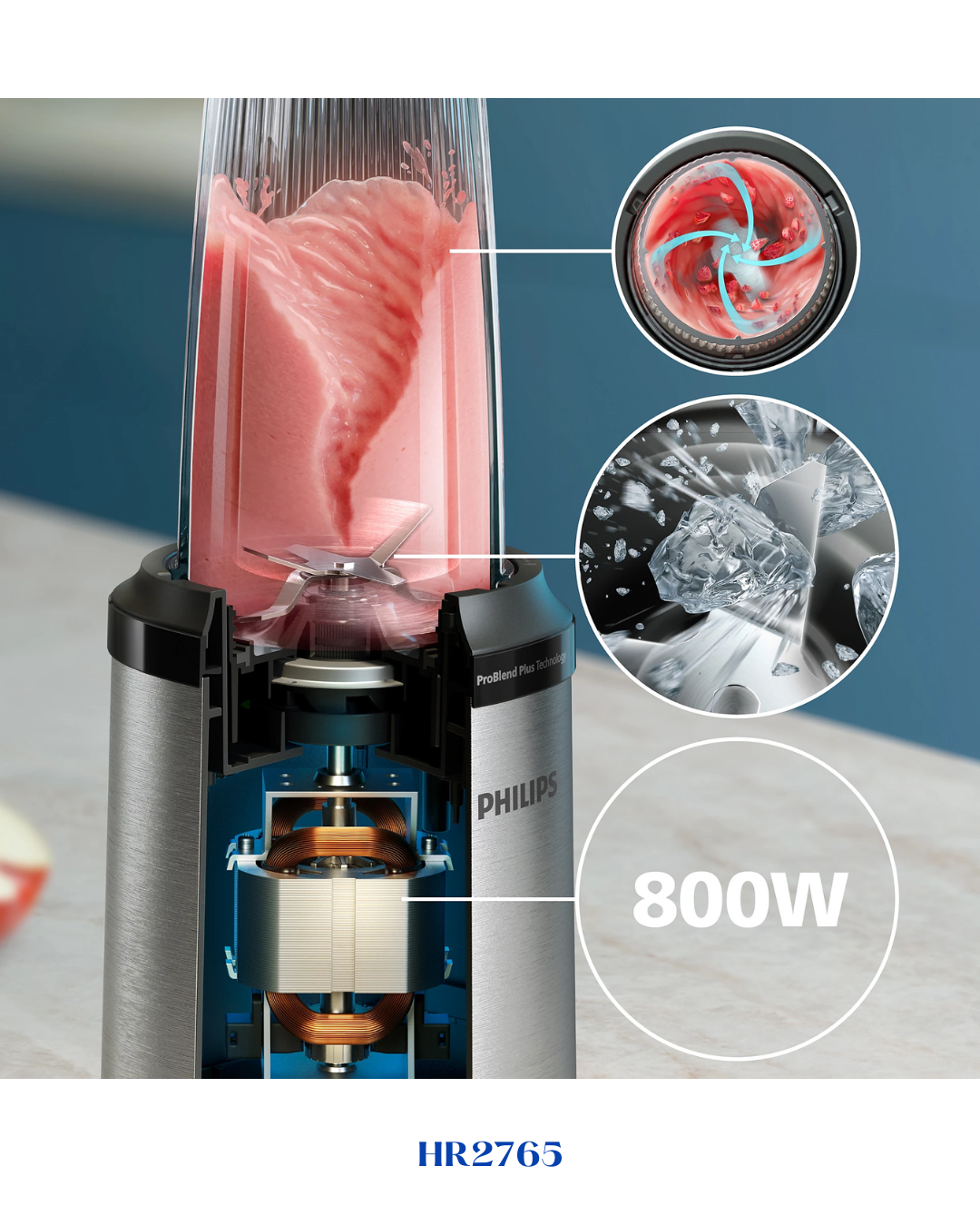 PHILIPS 5000 SERIES BLASTIC BLENDER 800W 700ML