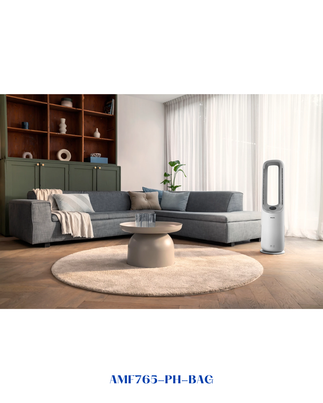 جهاز تنقية الهواء والمروحة 2 في 1 AIR PERFORMER من PHILIPS الفئة 7000