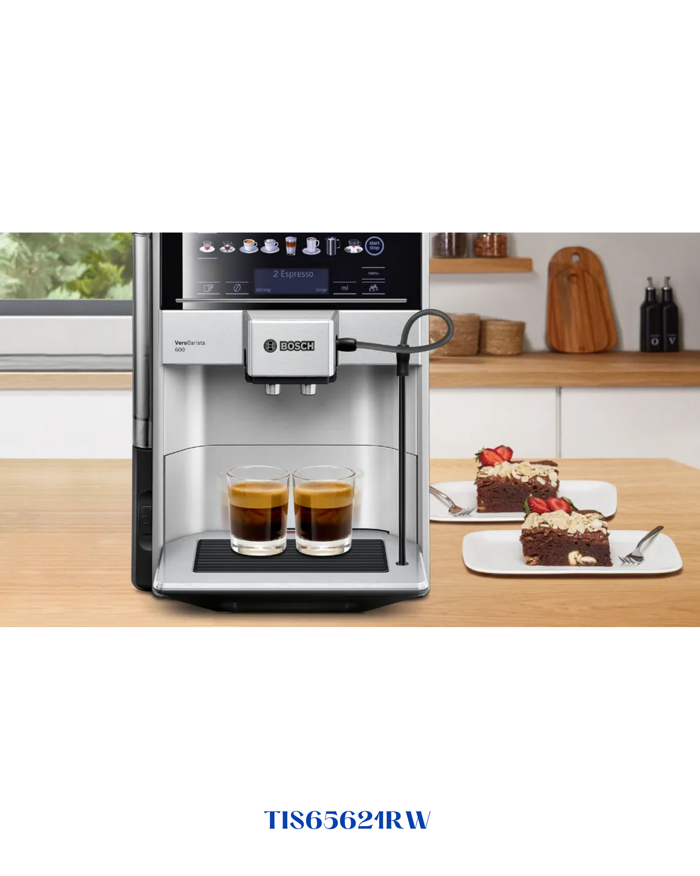 BOSCH COFFEE MACHINE 19 BAR-12 BEVERAGE- ماكينة قهوة بوش