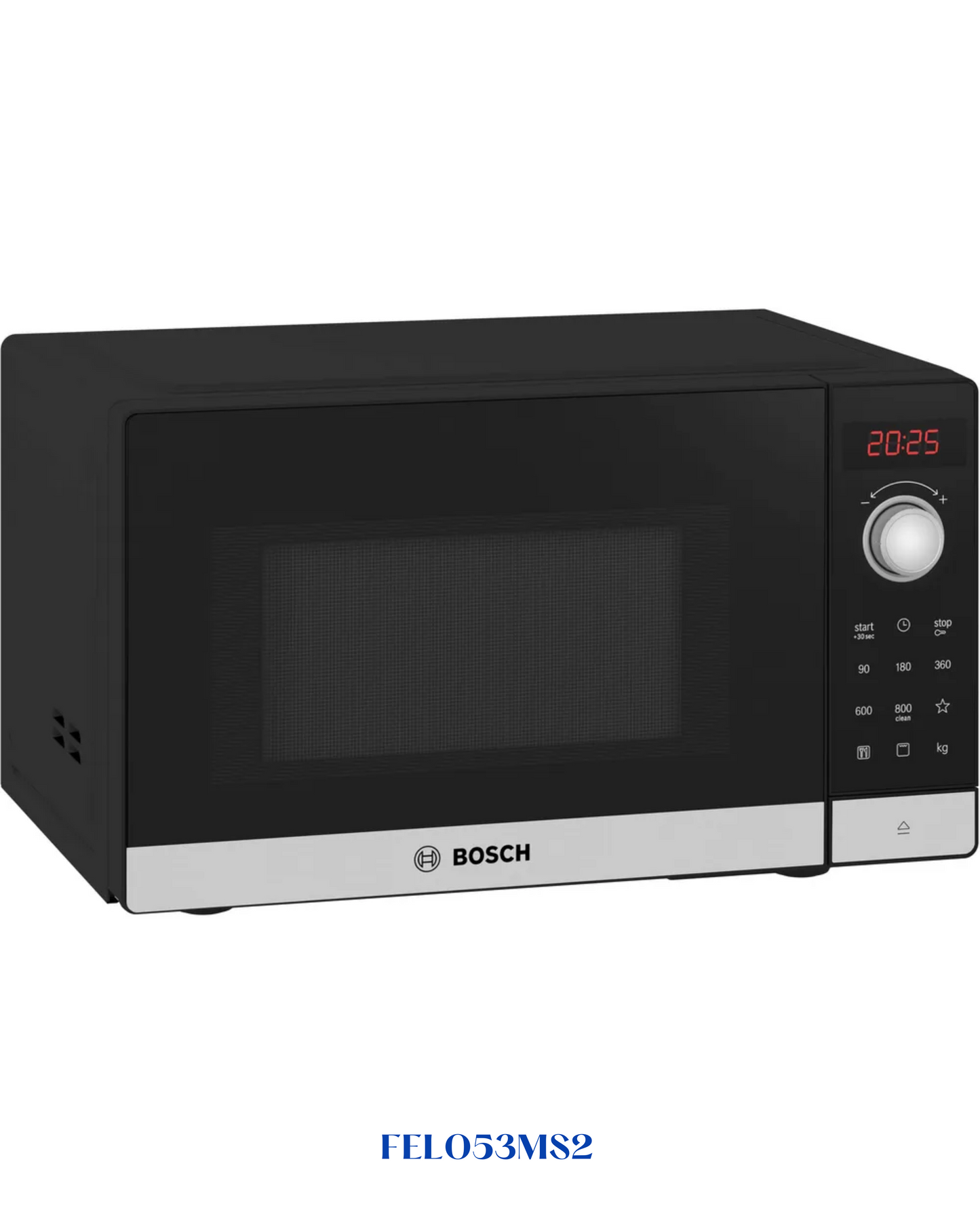 BOSCH STAINLESS SERIES 2 MICROWAVE 900W-25L -مايكرويف بوش