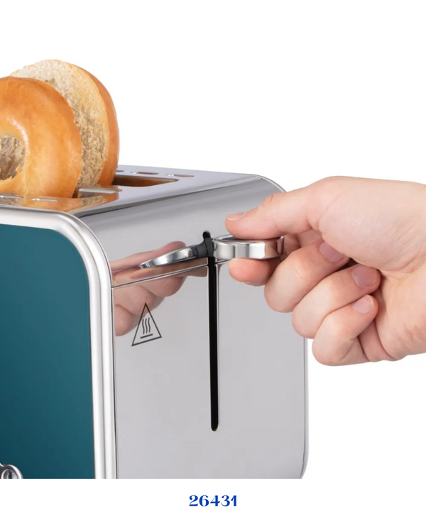 RUSSELL HOBBS DISTINCTIONS 2-SLICE TOASTER - 1600W