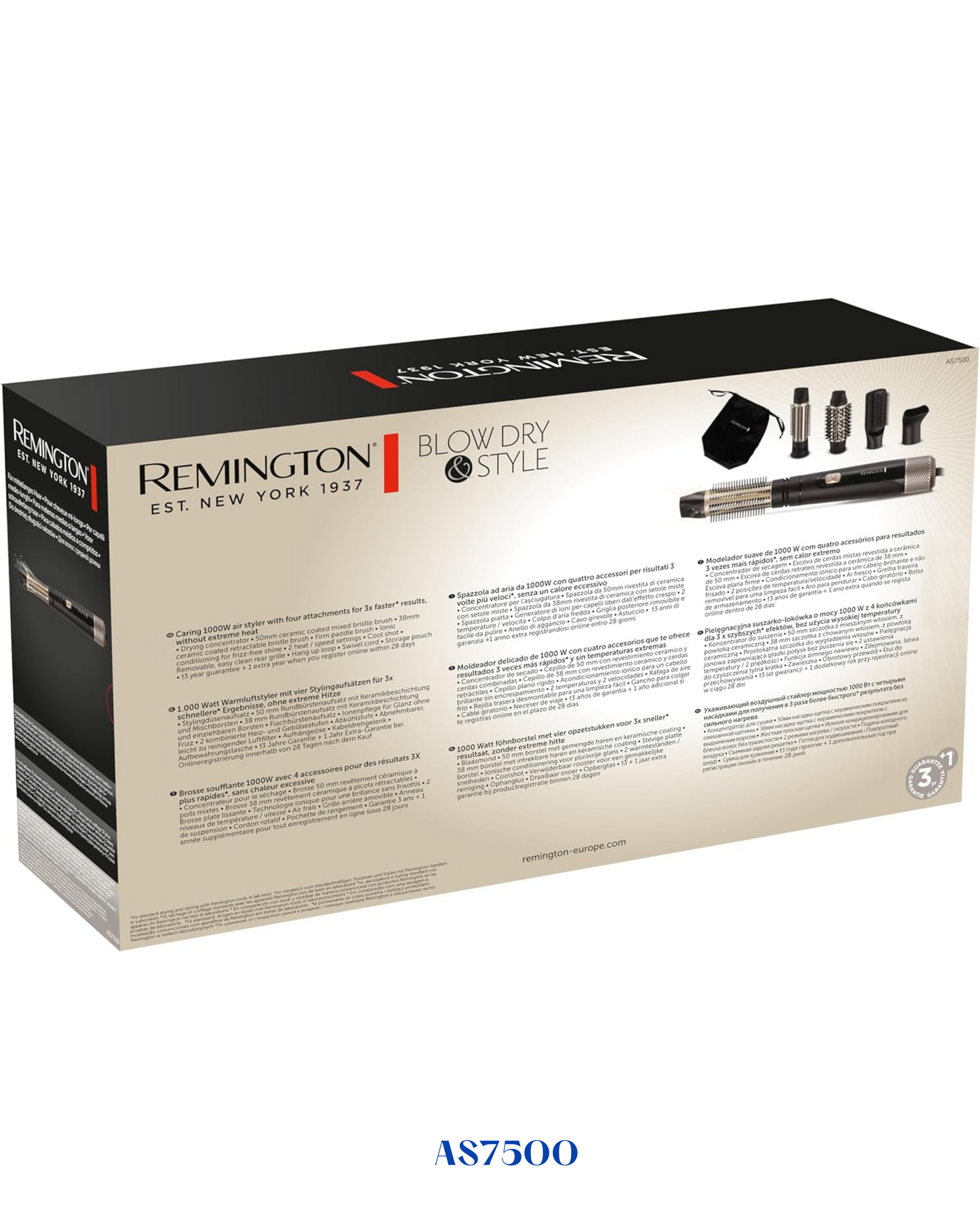 REMINGTON BLOW DRY & STYLE CARING 1000W AIRSTYLER