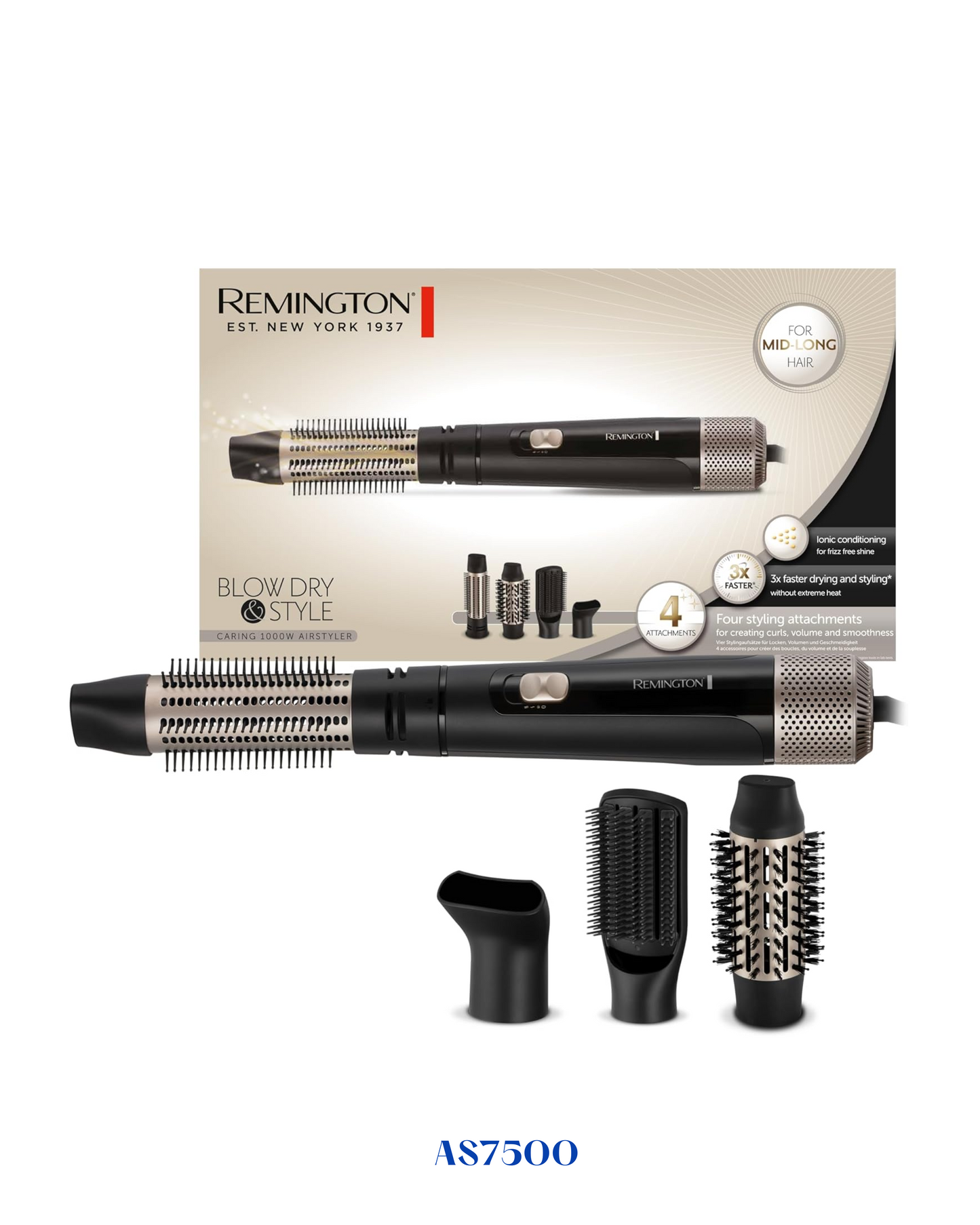 REMINGTON BLOW DRY & STYLE CARING 1000W AIRSTYLER