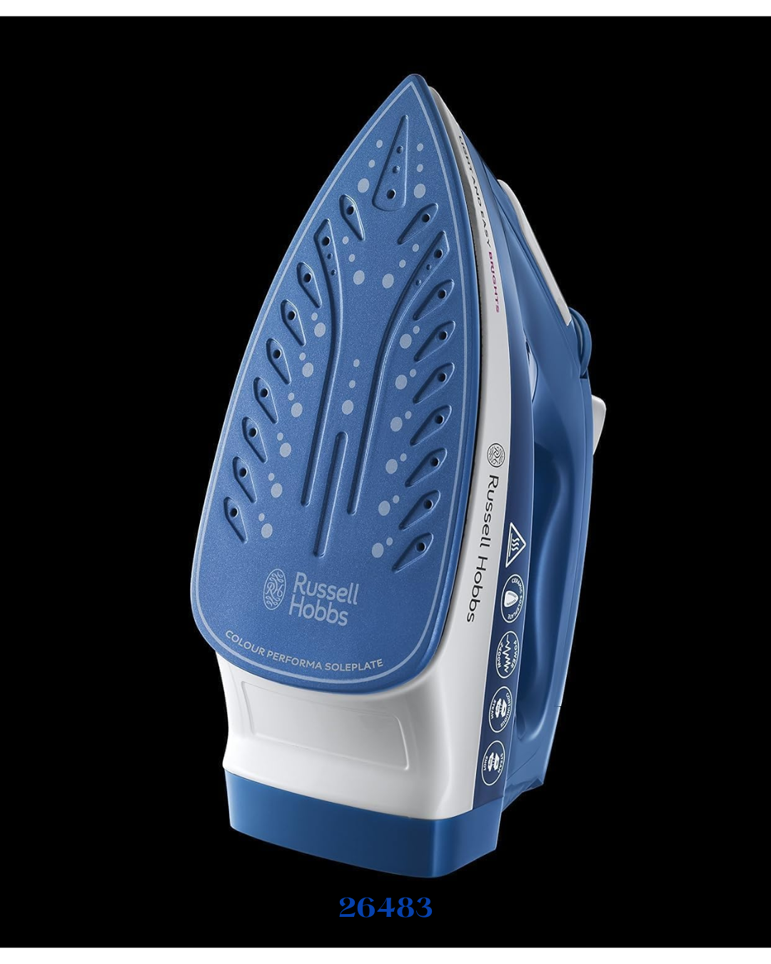 RUSSELL HOBBS LIGHT & EASY BRIGHTS STEAM IRON_2400W_0.24L