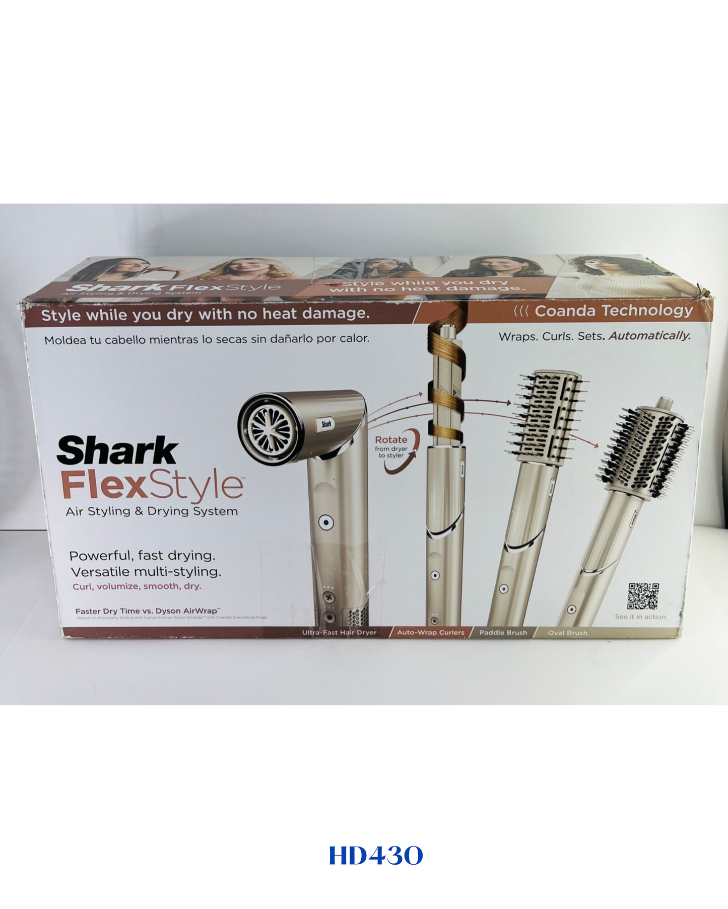 نظام تصفيف وتجفيف الشعر SHARK FLEXSTYLE AIR بقوة 1600 واط