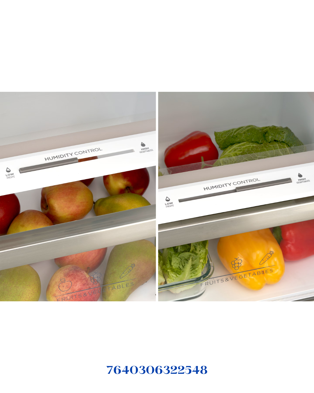 TRISA SIDE-BY-SIDE REFRIGERATORSTAINLESS STEEL 592L