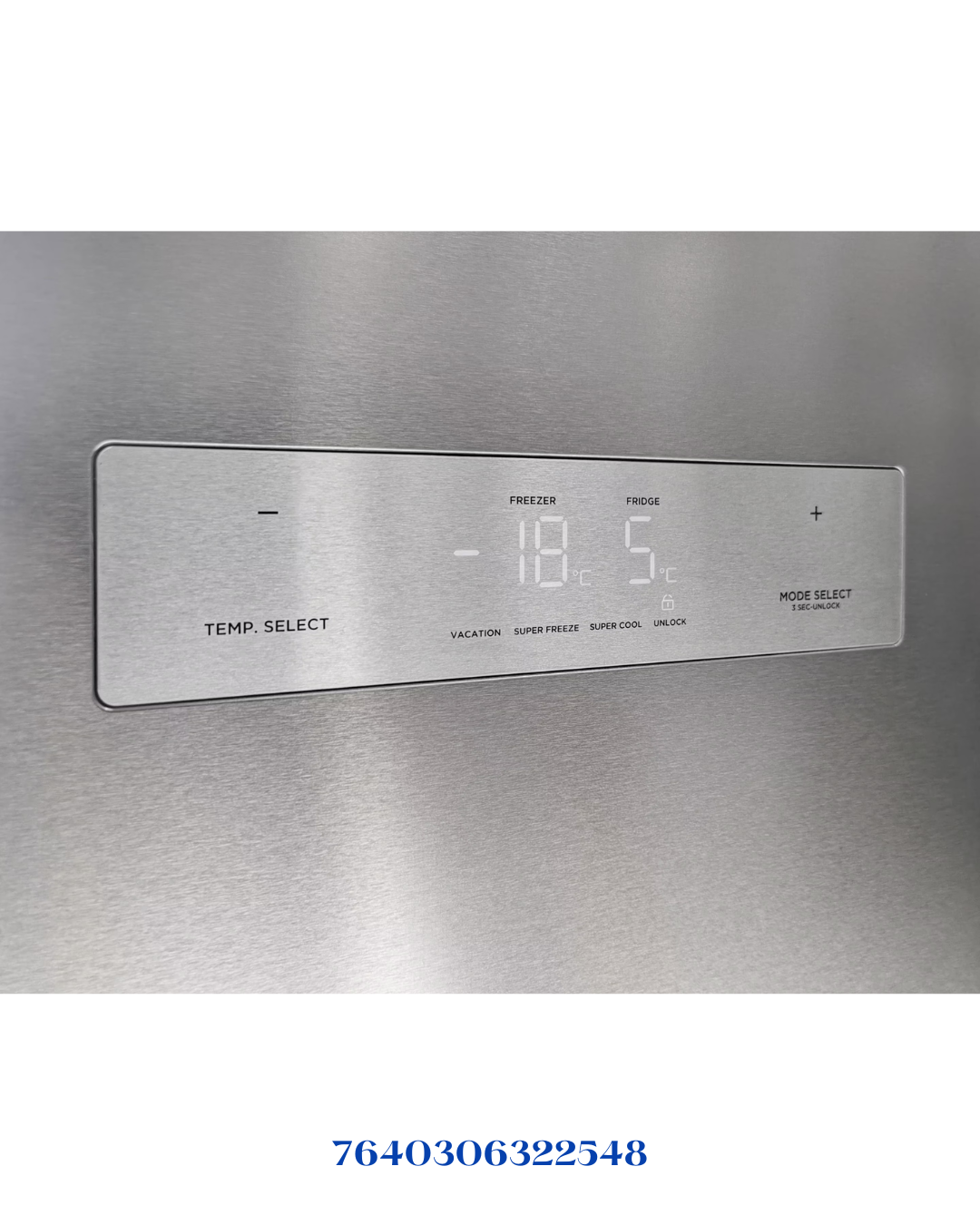 TRISA SIDE-BY-SIDE REFRIGERATORSTAINLESS STEEL 592L