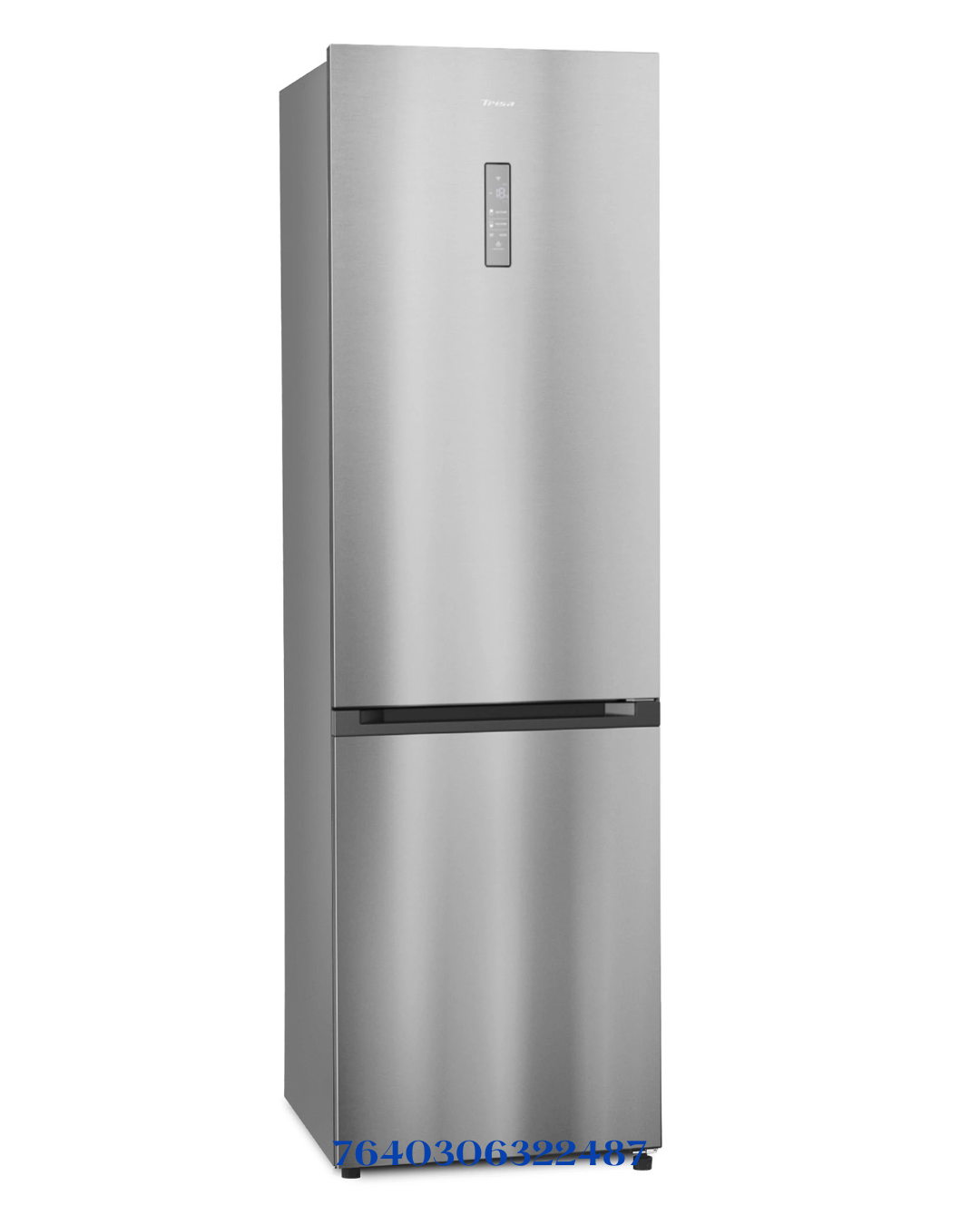 TRISA COMBI FRIDGE INOX SILVER 223W 378L
