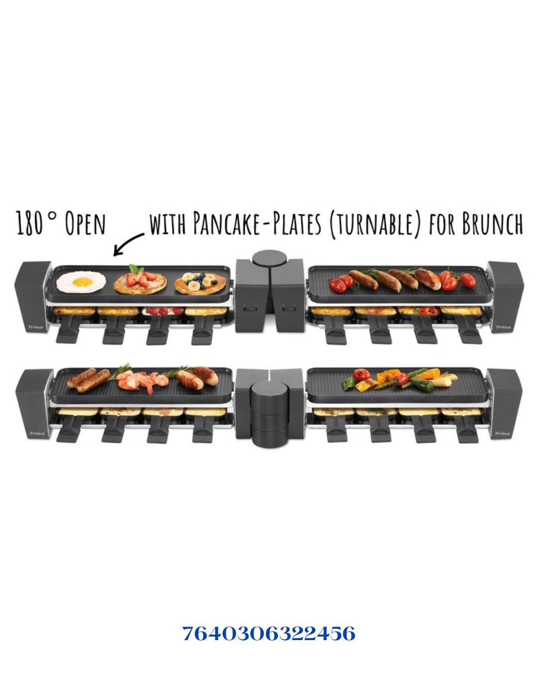 TRISA RACLETTE & BRUNCH GRILL 1500 واط