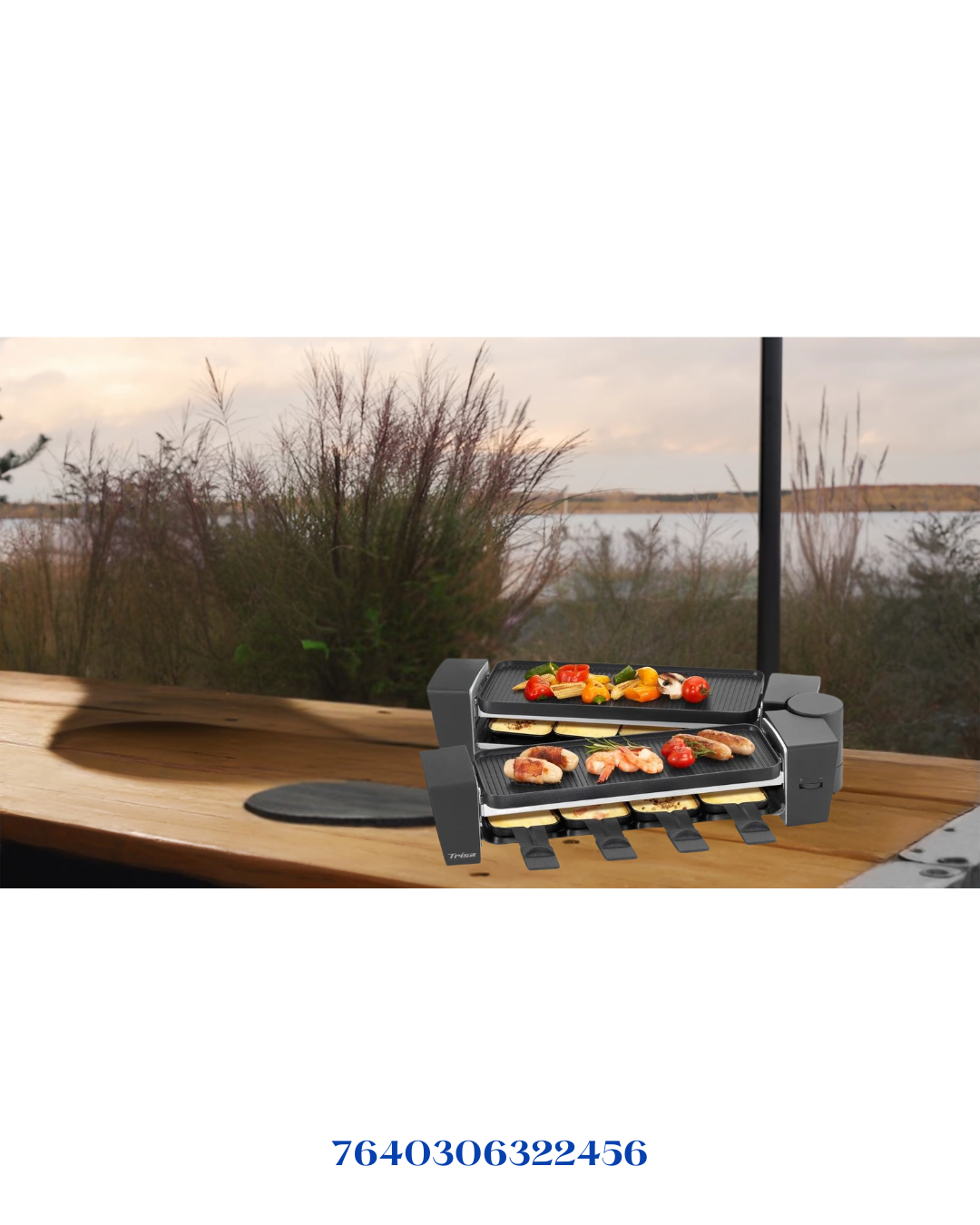 TRISA RACLETTE & BRUNCH GRILL 1500 واط