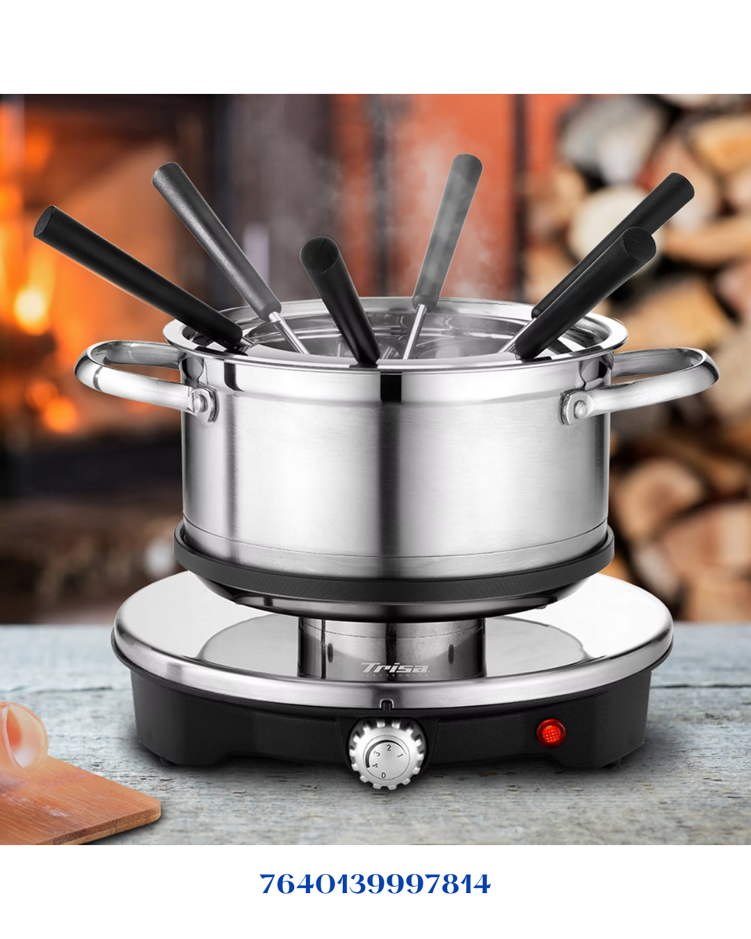TRISA FONDUE VARIO INOX 1500W 2L