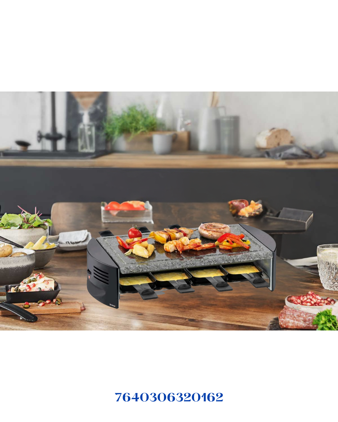 TRISA RACLETTINO 8 ELECTRIC RACLETTE GRILL 1300 W