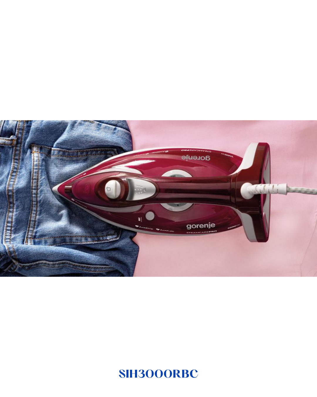 GORENJE STEAM IRON 3000W 0.35L