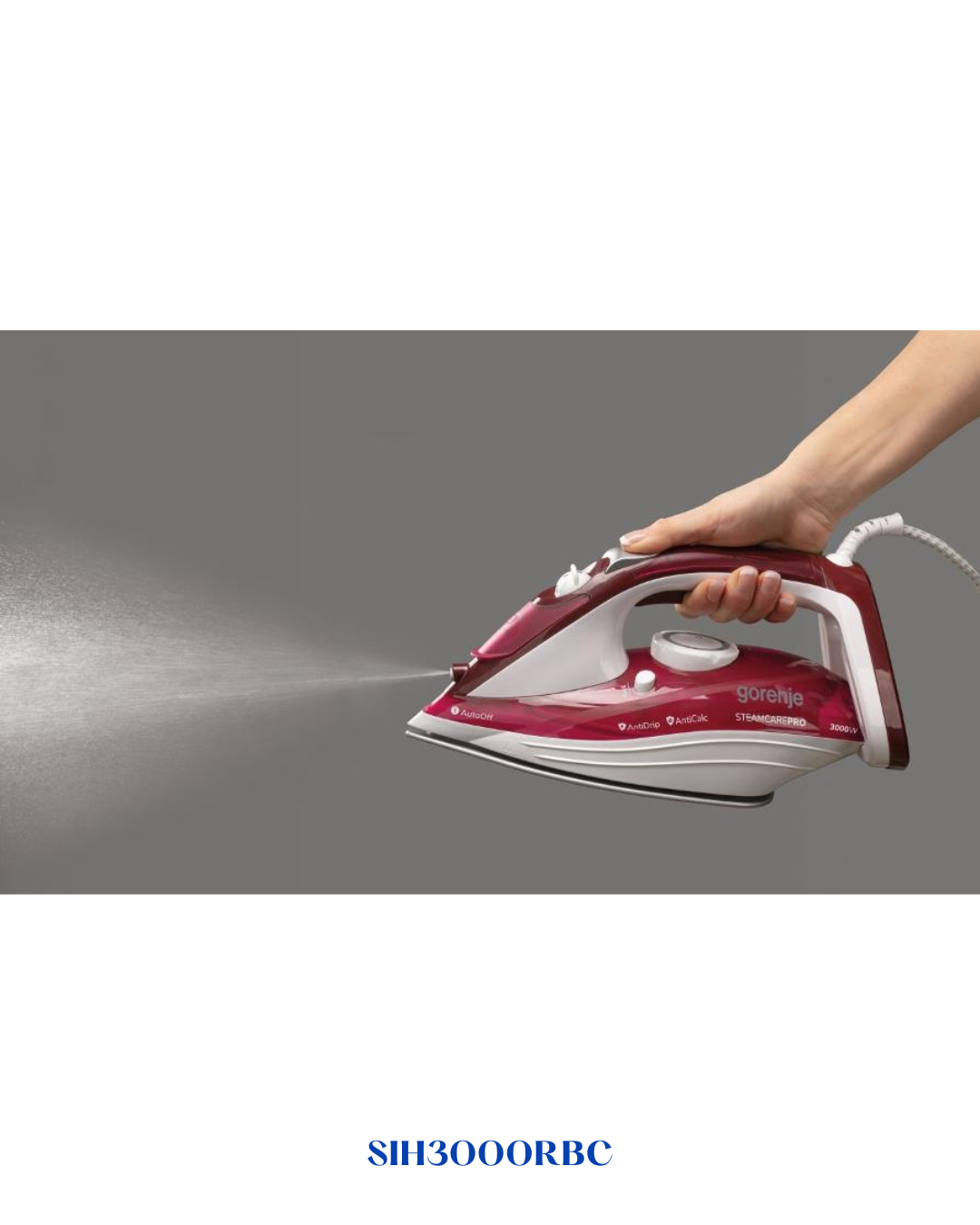 GORENJE STEAM IRON 3000W 0.35L