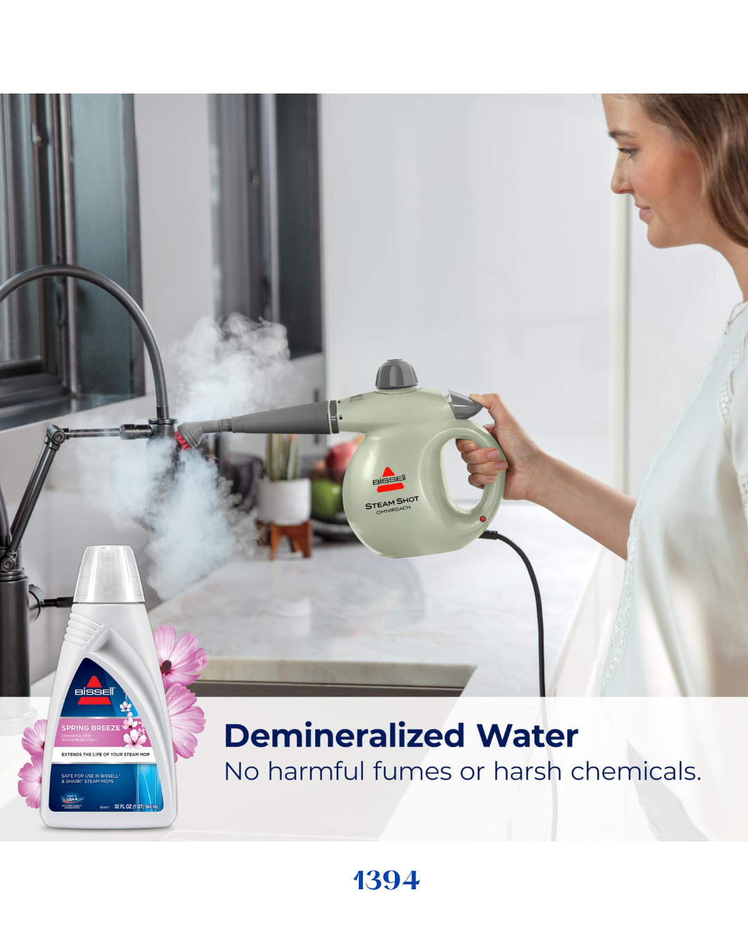 BISSELL SPRING BREEZE DEMINERALIZED WATER 1L