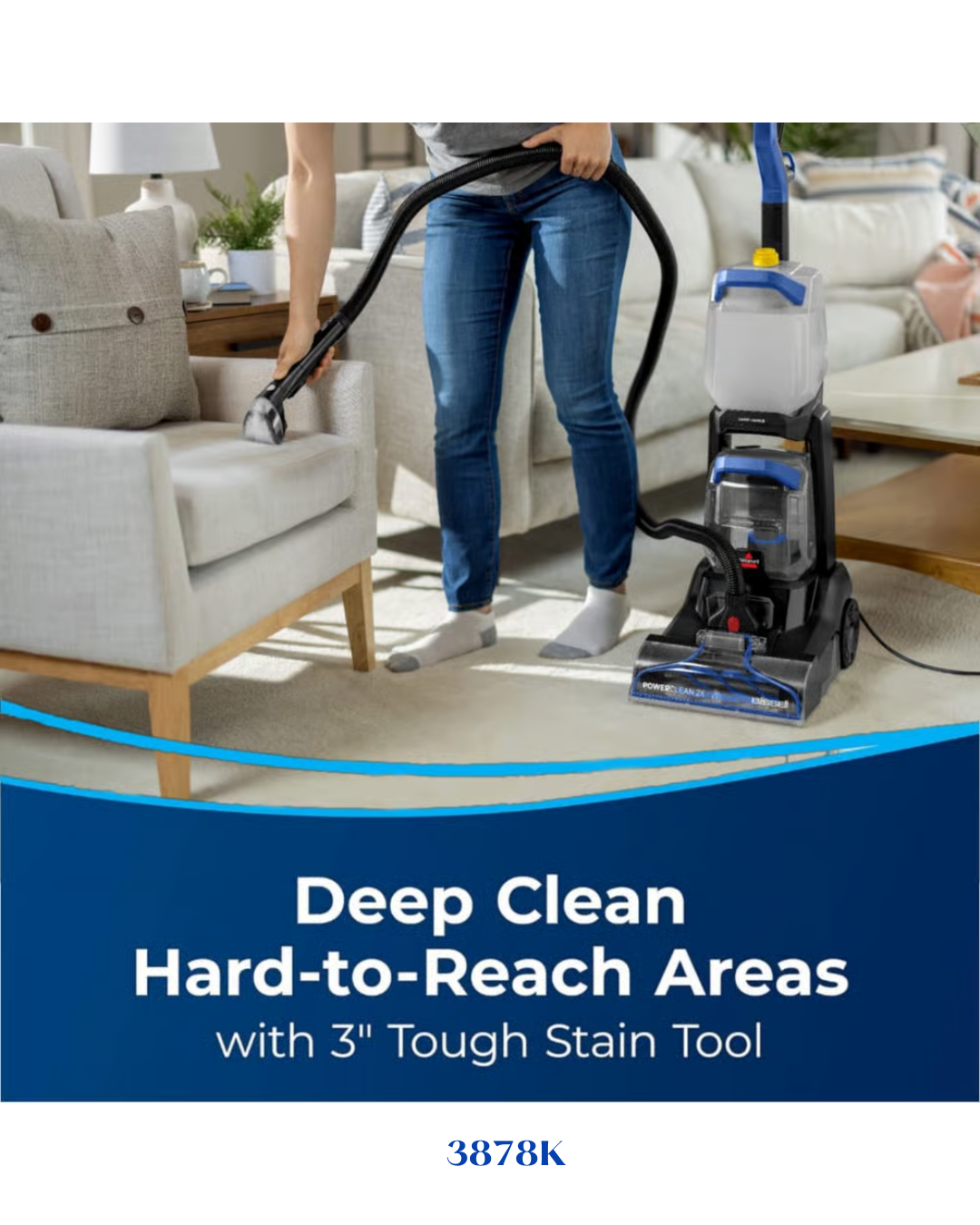 BISSELL POWERCLEAN 2X CARPET & UPHOLSTERY WASHER