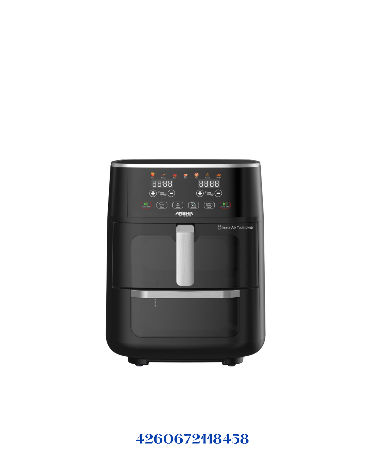 ARSHIA DUAL X CYCLONE AIR FRYER 11 L