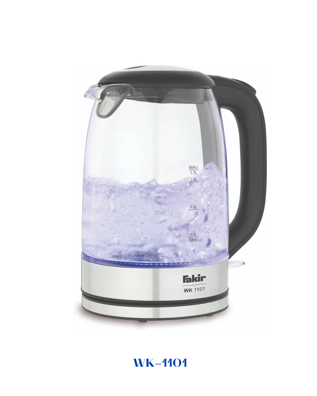 FAKIR GLASS KETTLE 2200W 1.7L