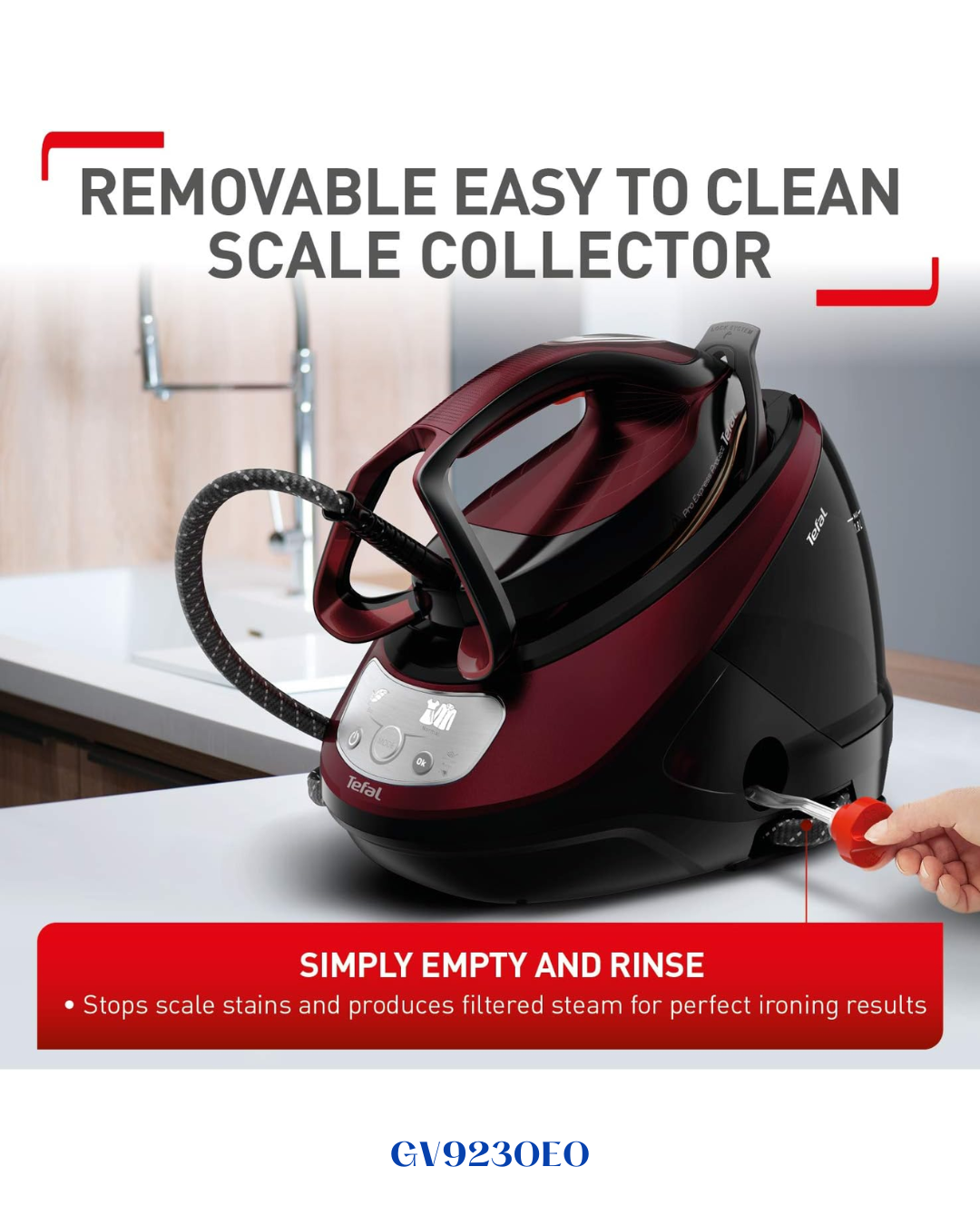 TEFAL PRO EXPRESS - 2600W-مكواة تيفال المنضدية