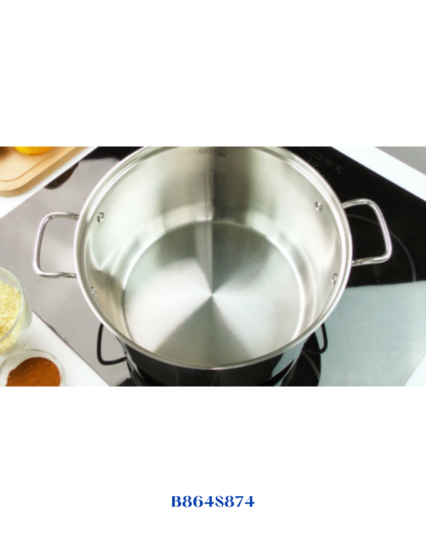 TEFAL INTUITION 8‑PIECE STAINLESS STEEL COOKWARE SET