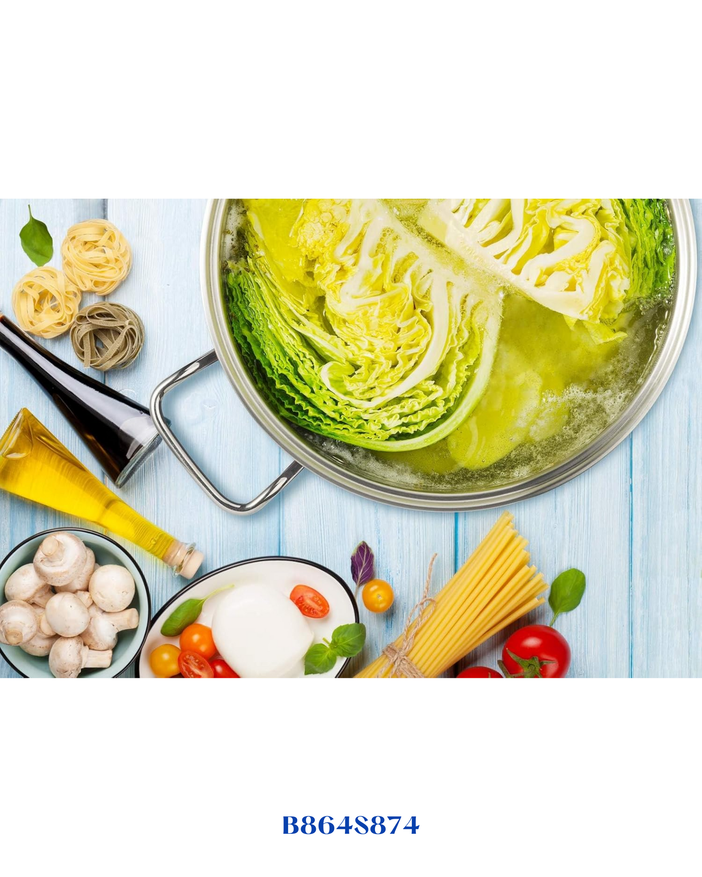 TEFAL INTUITION 8‑PIECE STAINLESS STEEL COOKWARE SET