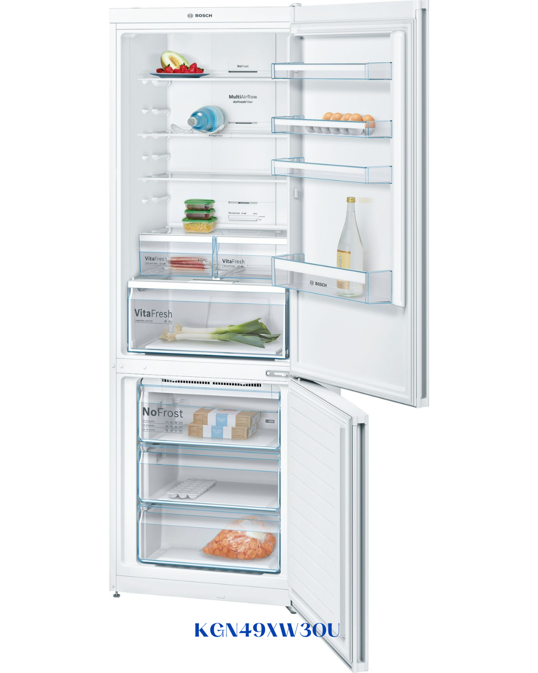 BOSCH FRIDGE‑FREEZER 435 L