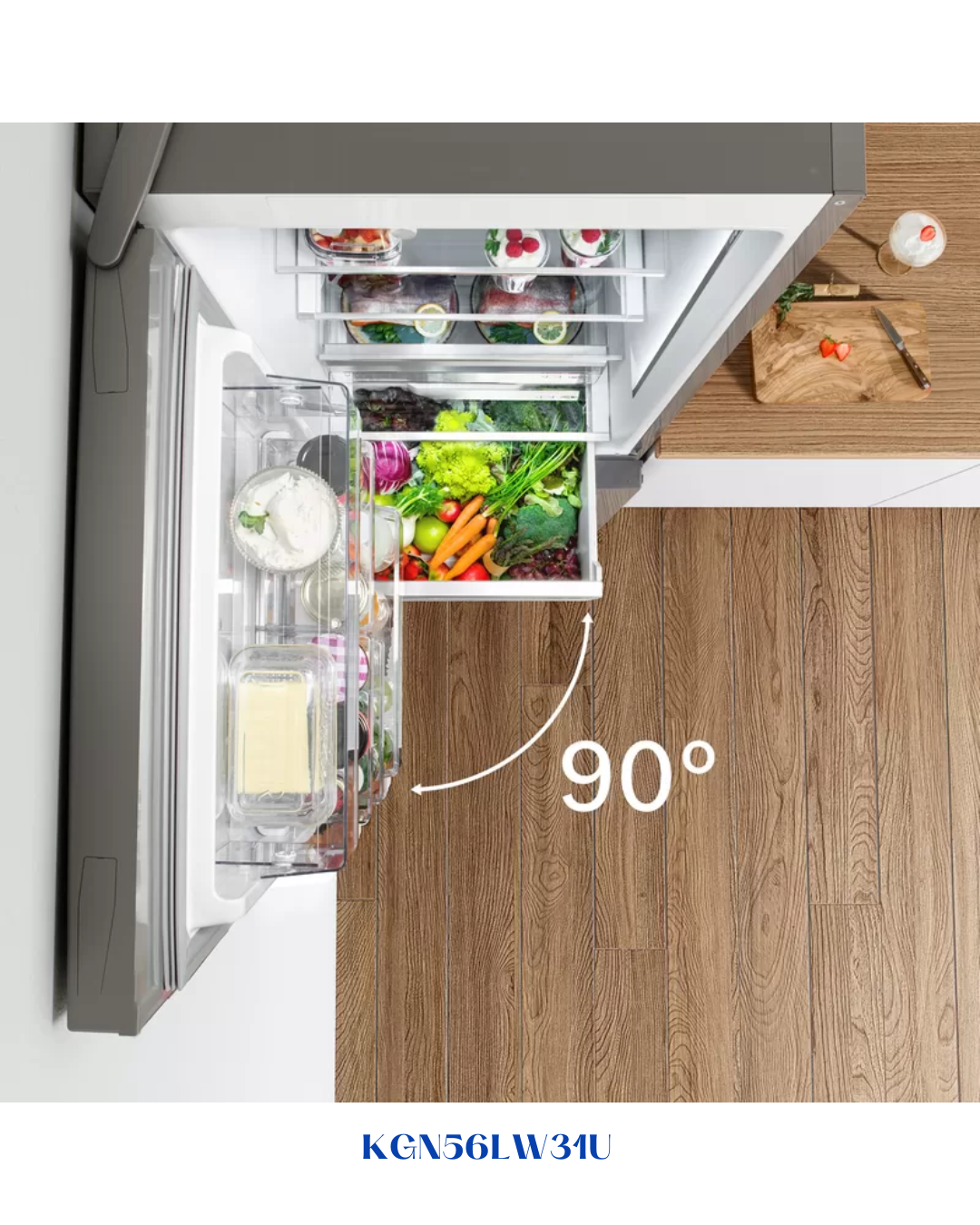 BOSCH FRIDGE‑FREEZER 505 L