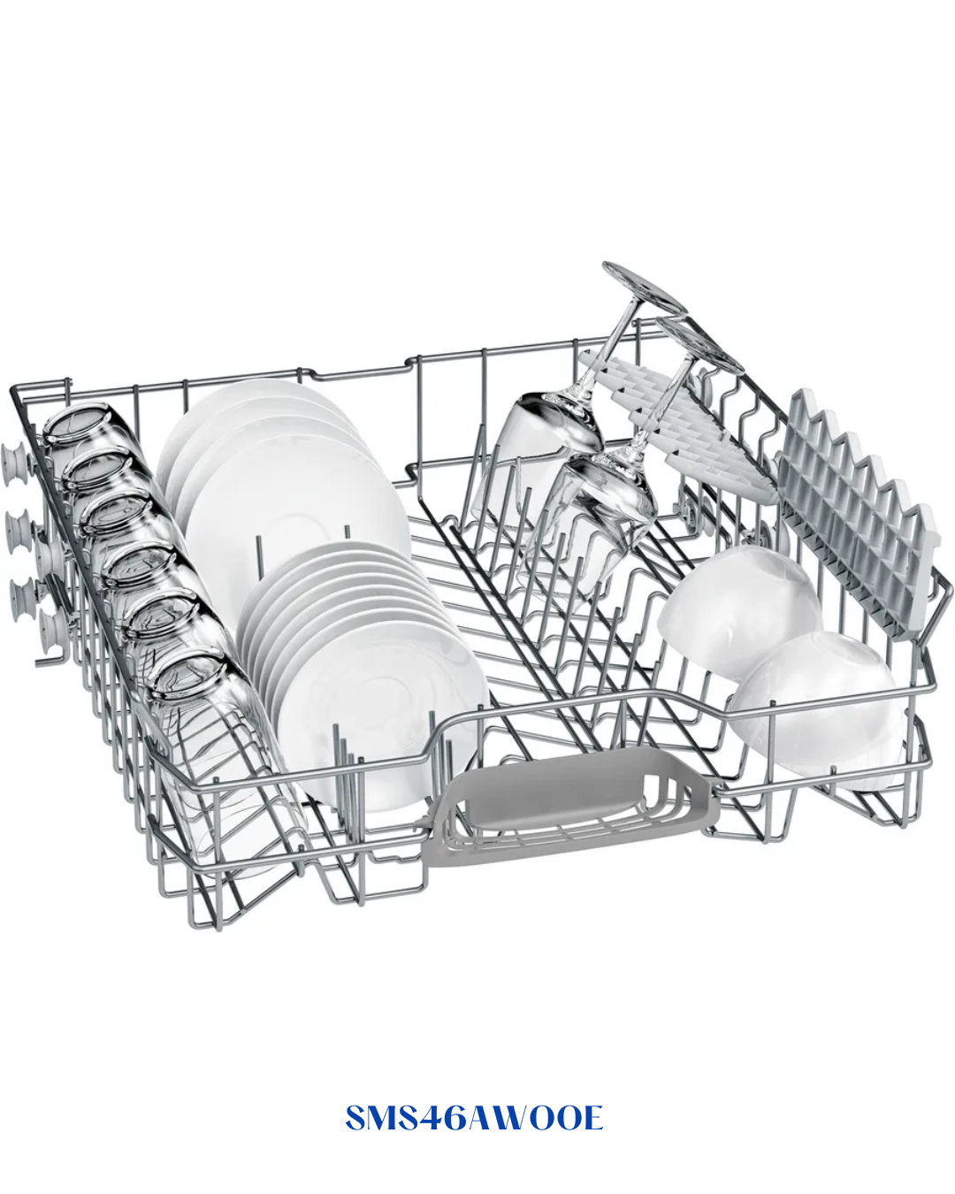 BOSCH SERIE 4 FREESTANDING DISHWASHER – 12‑PLACE, 48 DB