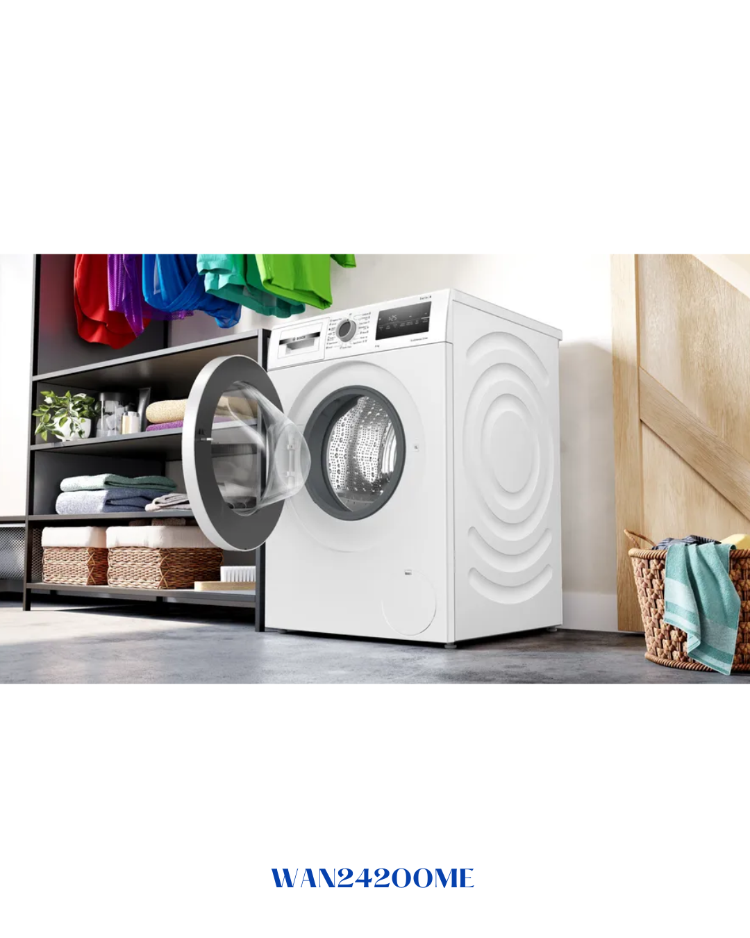 BOSCH SERIES 4 FREESTANDING WASHING MACHINE 1200W 8KG