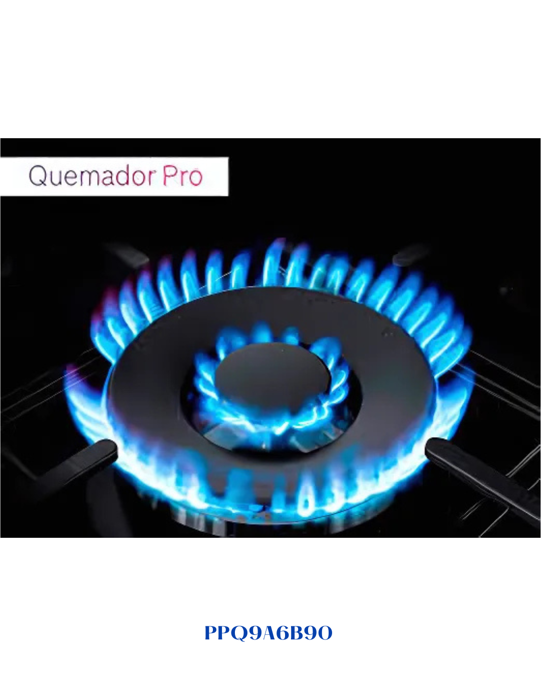 BOSCH BUILT-IN GAS HOB BLACK TEMPERED GLASS – 11,500W – 90CM