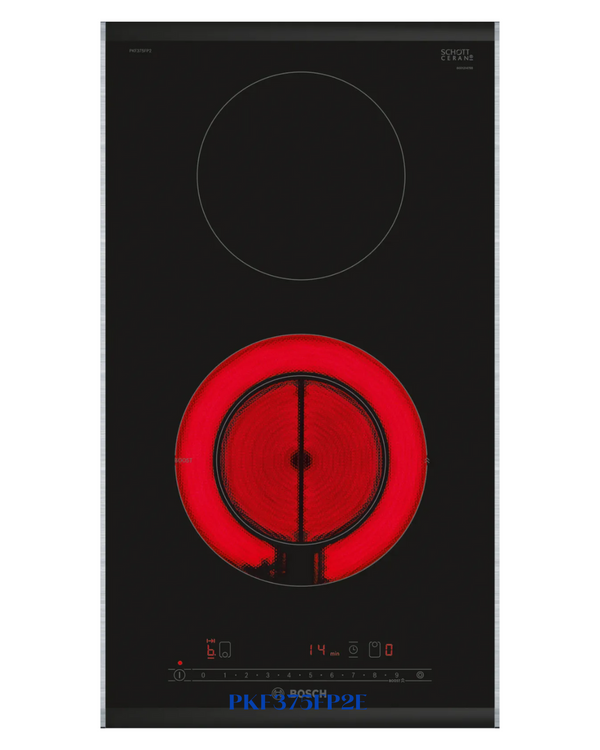 BOSCH SERIES 6 30 CM DOMINO ELECTRIC HOB CERAMIC, 2‑ZONE