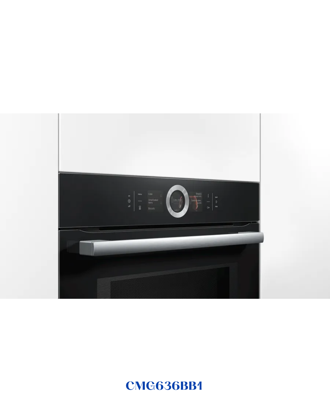 BOSCH SERIES 8 BUILT‑IN 45 L COMPACT MICROWAVE + GRILL
